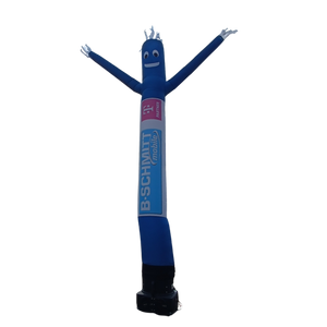 Sky dancers with logo - two arms / one leg Inflatable24.com 5 m - 16.5 ft by Inflatable24.com