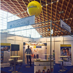 Advertising balloon with logo 1.5 m - 4 m (5 ft - 13 ft) Inflatable24.com 2 m - 6.5 ft by Inflatable24.com