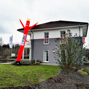 Sky dancers with logo - two arms / one leg Inflatable24.com by Inflatable24.com