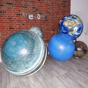 Balloon Planets 1.5 m (5 ft) - 4 m (13 ft)- Earth, Moon, Uranus, Jupiter, Neptune, Venus, Mercury and Mars, Inflatable24.com by Inflatable24.com