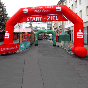 Inflatable Archway – XhibArch (double layer, airtight): fully printed in your color and design Inflatable24.com by Inflatable24.com