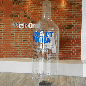Inflatable Giant advertising bottle 2 m - 6 m (6.5 ft to 19.5 ft) Inflatable24.com 2 m - 6.5 ft by Inflatable24.com