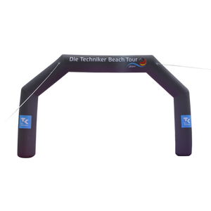 Inflatable Archway – XhibArch (double layer, airtight): fully printed in your color and design Inflatable24.com L (8 m x 5 m) - (26 ft x 16.5 ft) All on velcro banner No Feet by Inflatable24.com