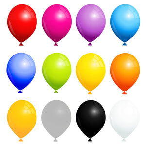 Latex balloon 30 cm (12 in) for advertising with printed logo - Double-Sided/Single-Color Inflatable24.com by Inflatable24.com