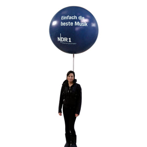 Promoballoon Full Set with sphere shape balloon / Lighting - Inflatable24.com