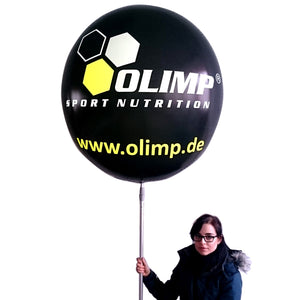 Promoballoon Inflatable24.com Full Set with tire shape balloon Lighting by Inflatable24.com