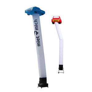 CAR Skytube / Airdancer 4 m (13 ft) with car figure and logo Inflatable24.com by Inflatable24.com