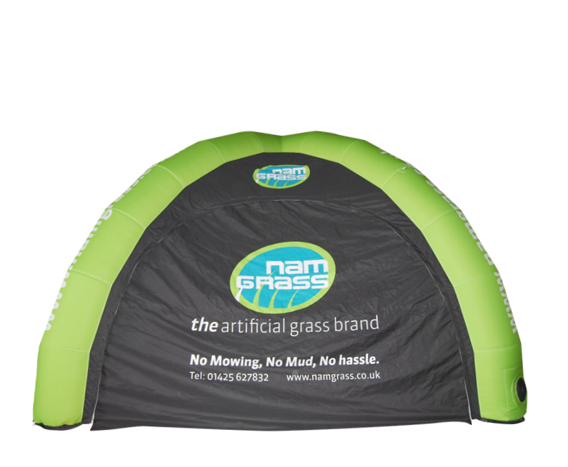 easy zelt Easy Tent "Dome" 4-Bein-Design- Aufblasbares Promo-Zelt von Inflata...4