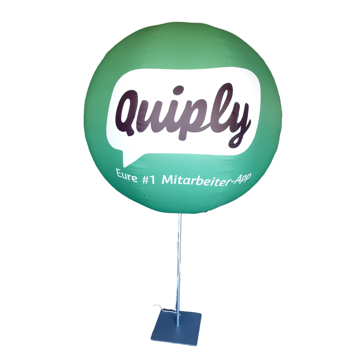 Tripod advertising balloon air filled with B1 EN-13501-1 certificate up to 4.5 m (15 ft) height Inflatable24.com by Inflatable24.com