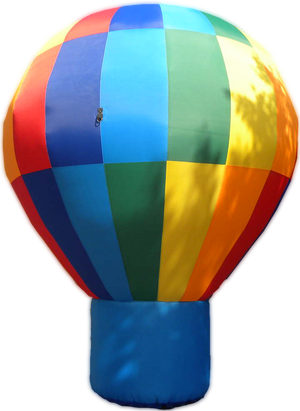 Standing Giant Balloon - Inflatable24.com 4 m - 13 ft stock color without branding by Inflatable24.com