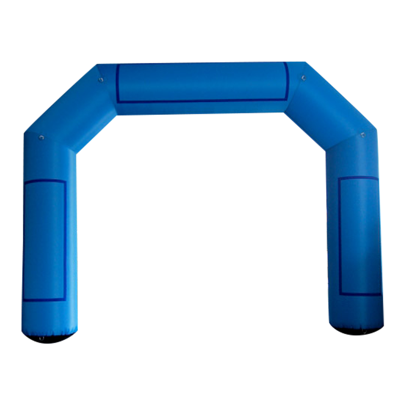 Inflatable Archway - XhibArch (double layer, airtight): stock color prepared for banner Inflatable24.com by Inflatable24.com