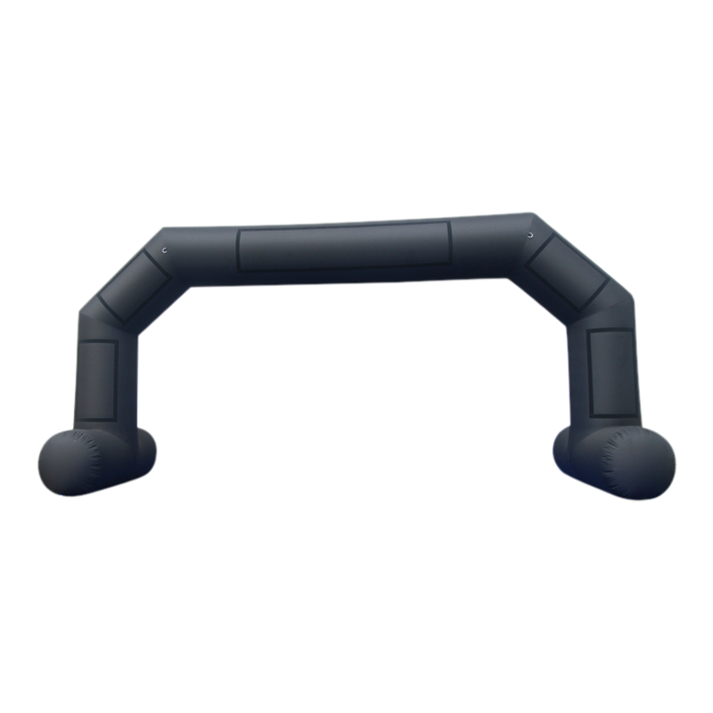 Inflatable Archway - XhibArch (double layer, airtight): stock color prepared for banner Inflatable24.com by Inflatable24.com