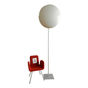Advertising balloon with stand height 4.5 m (15 ft) max for indoor use  - Inflatable24.com