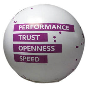 Crowdballs Vinyl from 1 m (3.5 ft)- 2 m( 6.5  ft) with Printing and lighting  - Inflatable24.com