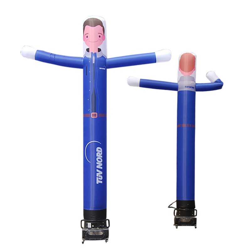 WAVING Sky dancer / Airdancer / SkyGuy 100% digitally printed Inflatable24.com 4 m - 13 ft no arrow no hat by Inflatable24.com