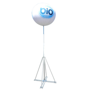 Balloon with stand for outdoor advertising - 6 m (19.5 ft) height max  - Inflatable24.com