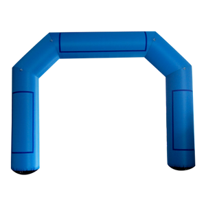 Inflatable Archway – EasyArch: stock color prepared for banner  - Inflatable24.com