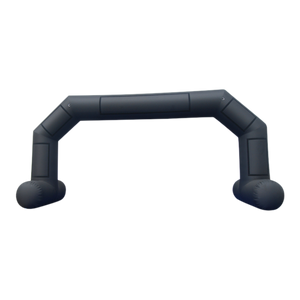 Inflatable Archway – EasyArch: stock color prepared for banner L (8 m x 5 m) - (26 ft x 16.5 ft) / black / With Feet - Inflatable24.com