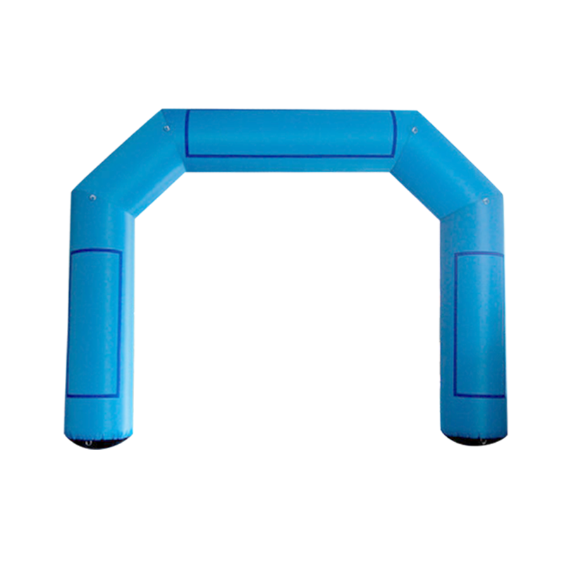 Inflatable Archway – ProArch: stock color prepared for banner Inflatable24.com S (4 m x 3 m) - (13 ft x 10 ft) blue No Feet by Inflatable24.com