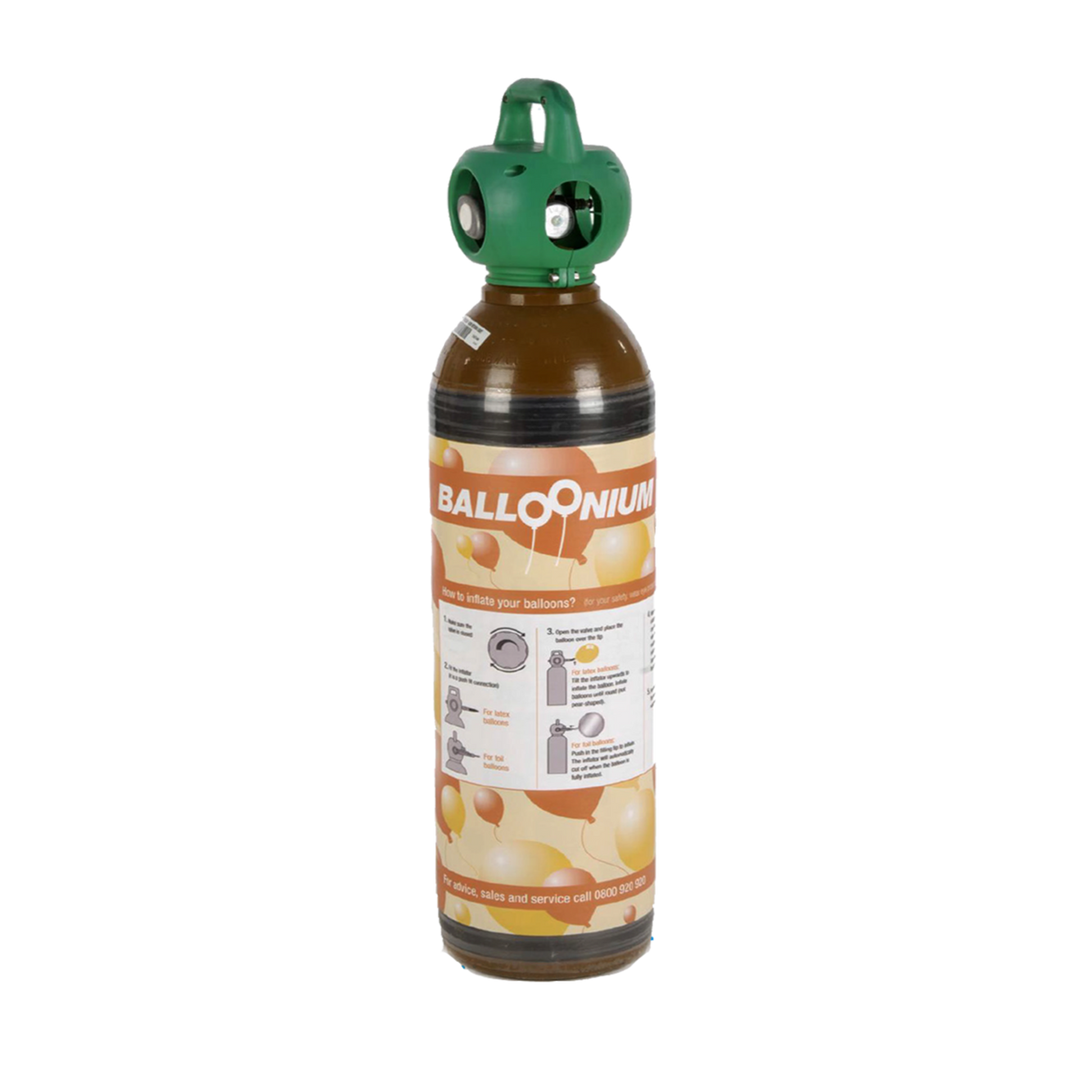 Anfrage Ballongas / Helium 5200Liter - 30 Tage Leihflasche (20 Liter- 300bar) - Lieferung nur in Deutschland Inflatable24.com by Inflatable24.com