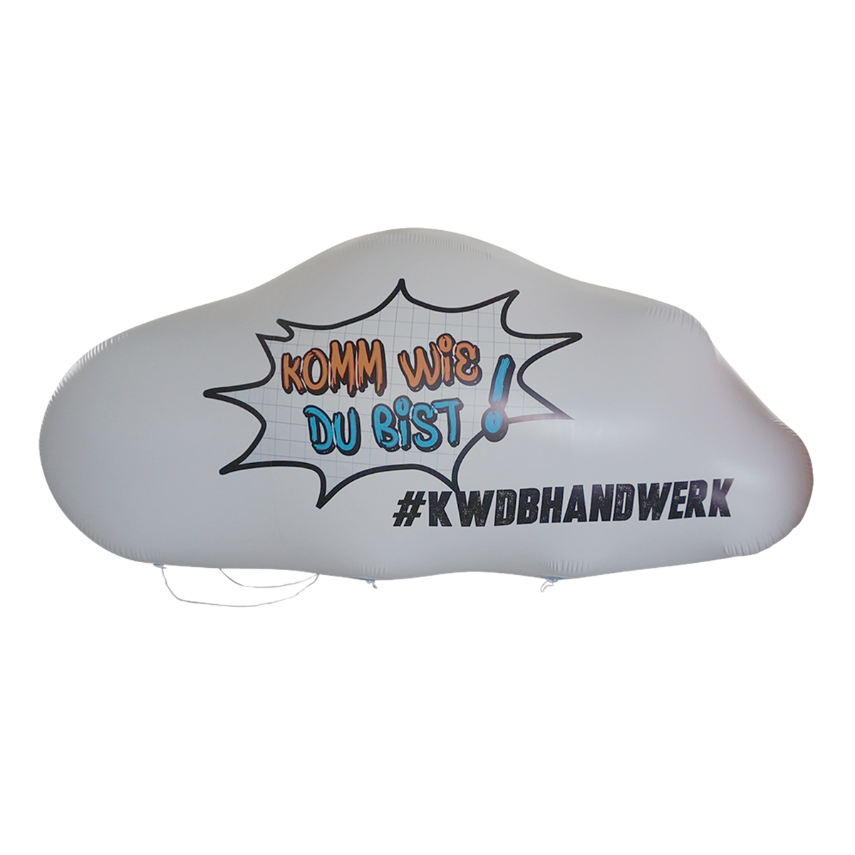 Flying Balloon special shape "Cloud" Inflatable24.com 5 m - 16.5 ft by Inflatable24.com