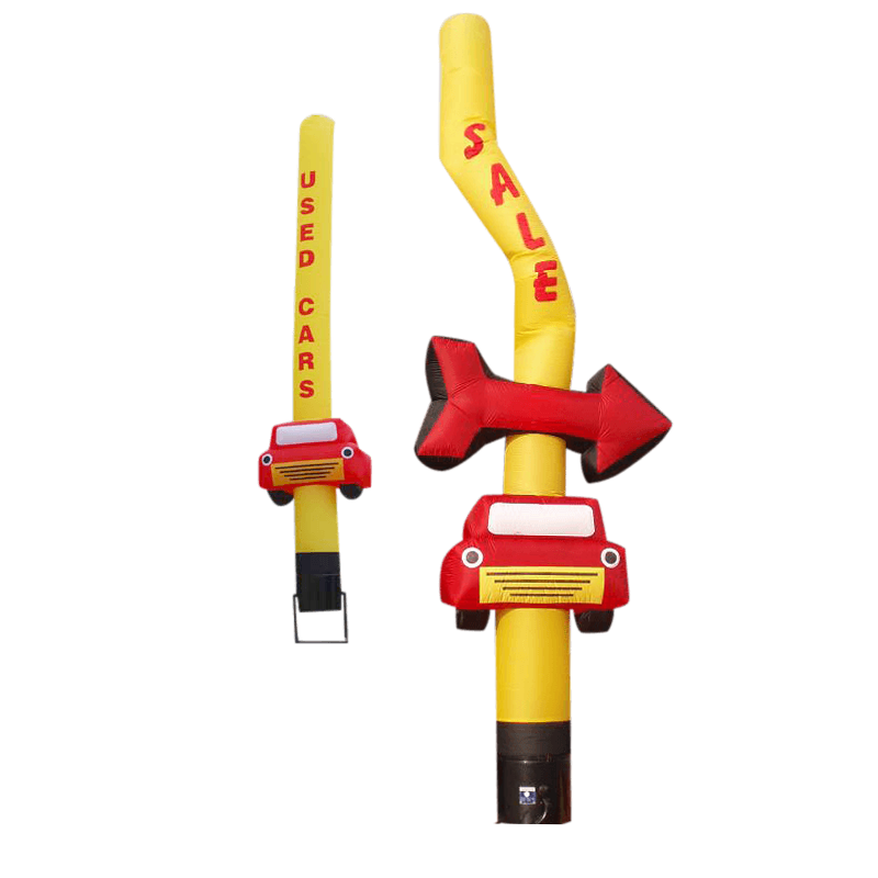 CAR Skytube / Airdancer 4 m (13 ft) with car figure Inflatable24.com by Inflatable24.com