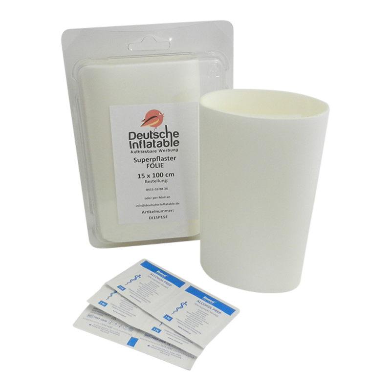 Self-adhesive super plaster Inflatable24.com 100 cm x 15 cm - 40 in x 6 in Foil by Inflatable24.com