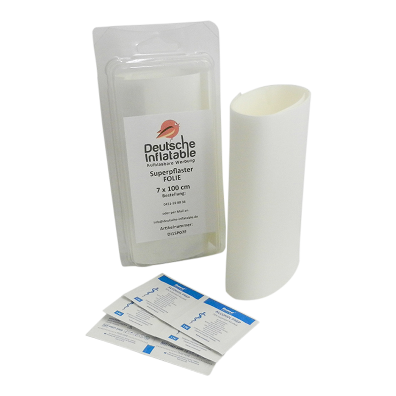 Self-adhesive super plaster Inflatable24.com 100 cm x 7cm - 40 in x 3 in Foil by Inflatable24.com